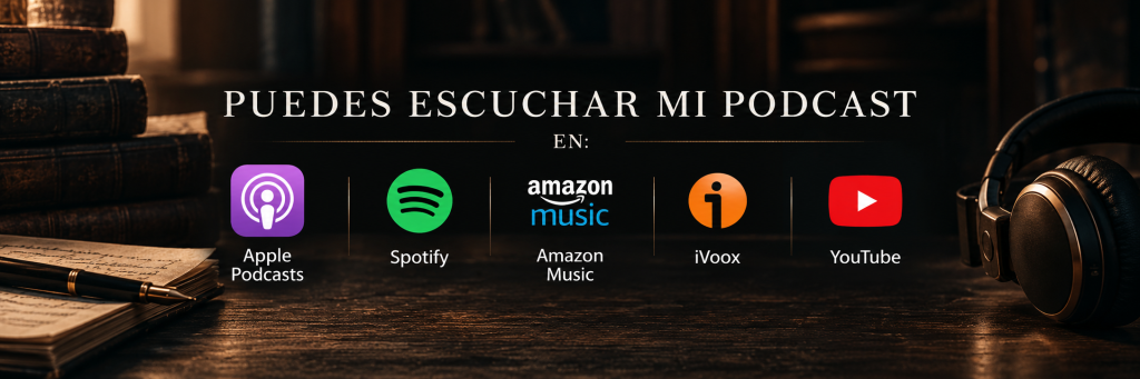 puedes escuchar mi podcast